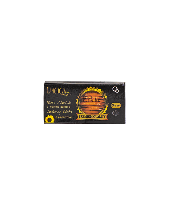 Anchois Huile de tournesol 50g