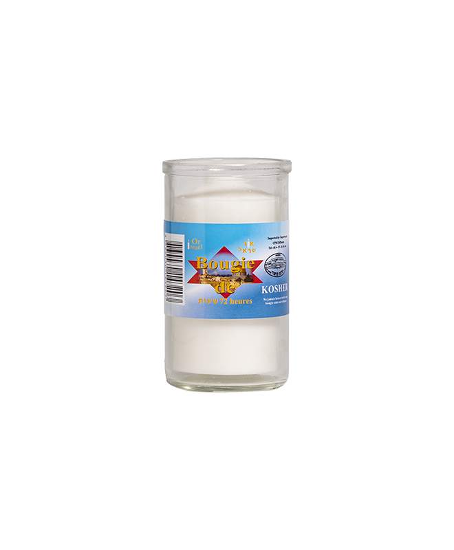 Bougies 72H Verre