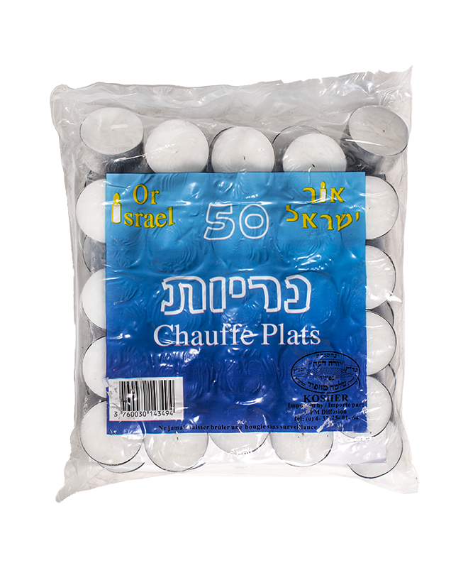 Bougies Chauffe Plat - Lot de 50