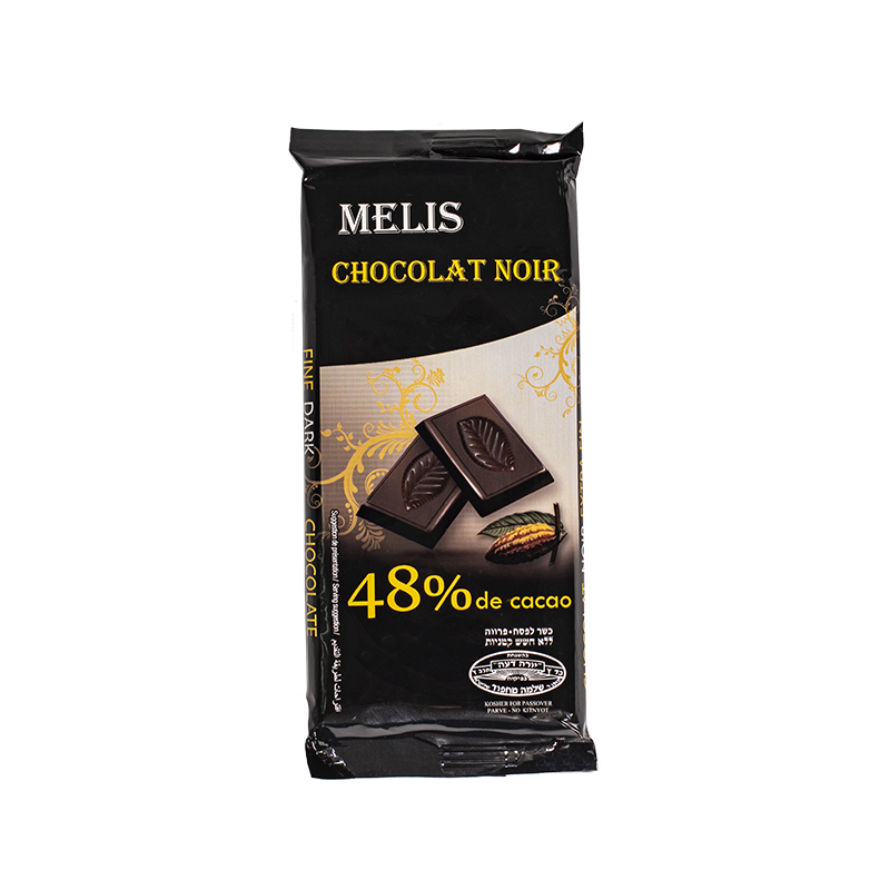 Chocolat Noir 48% - Lot de 5 x 100 gr - CPM-DIFFUSION
