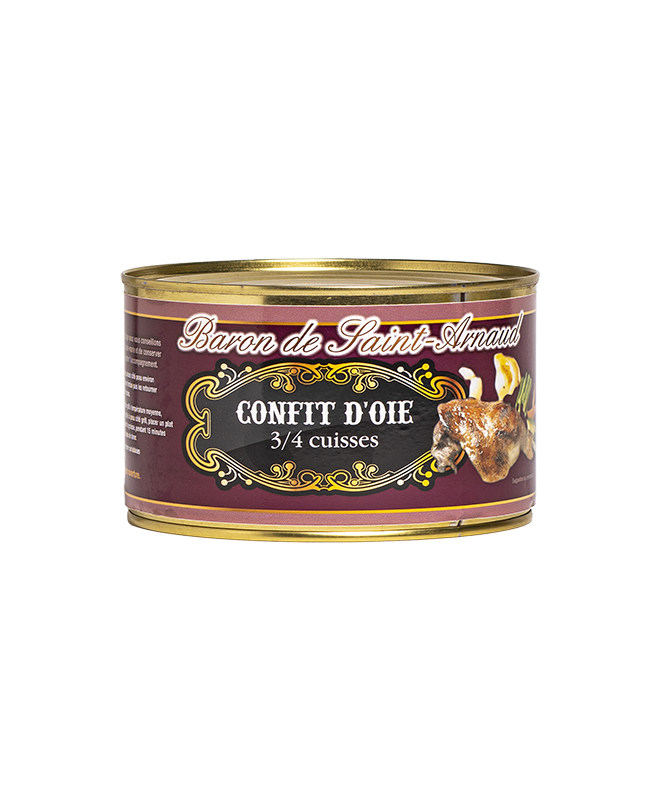 Confit Cuisses d'Oie Baront St Arnaud 1,350 Kg