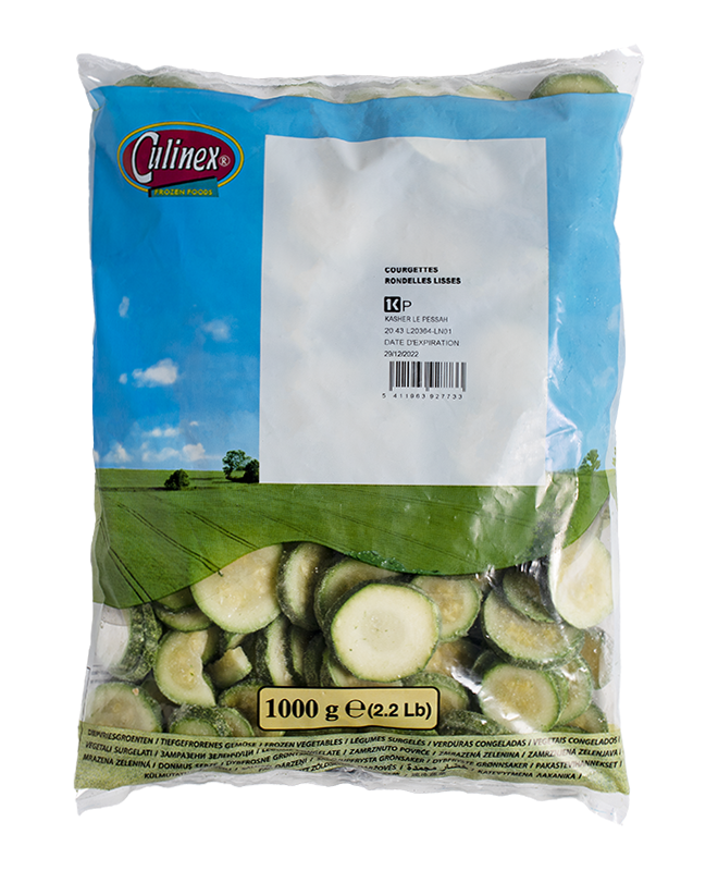Courgettes Rondelles 1 Kg - SURGELES