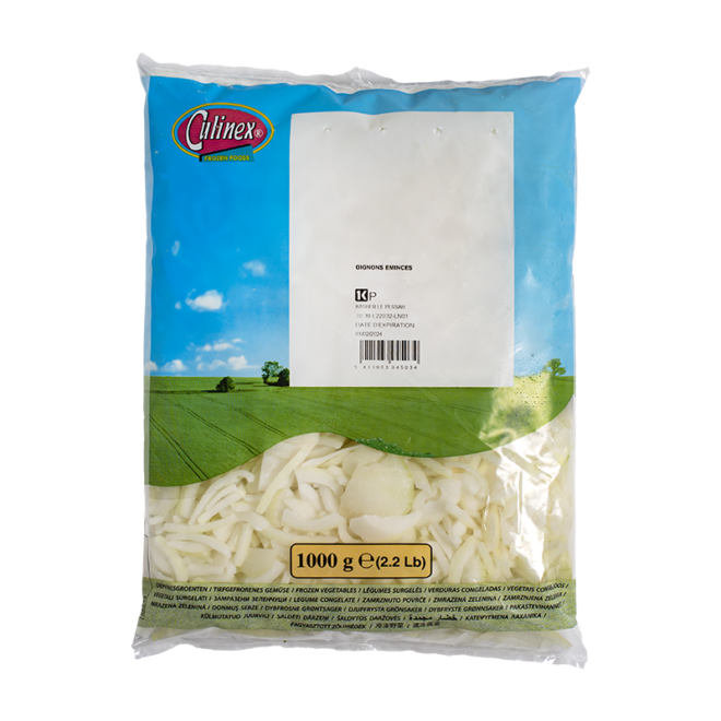 Oignons Emincés 1 Kg - SURGELES