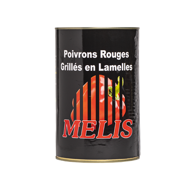 Poivrons Rouge Lamelle 5/1 4,250 kg