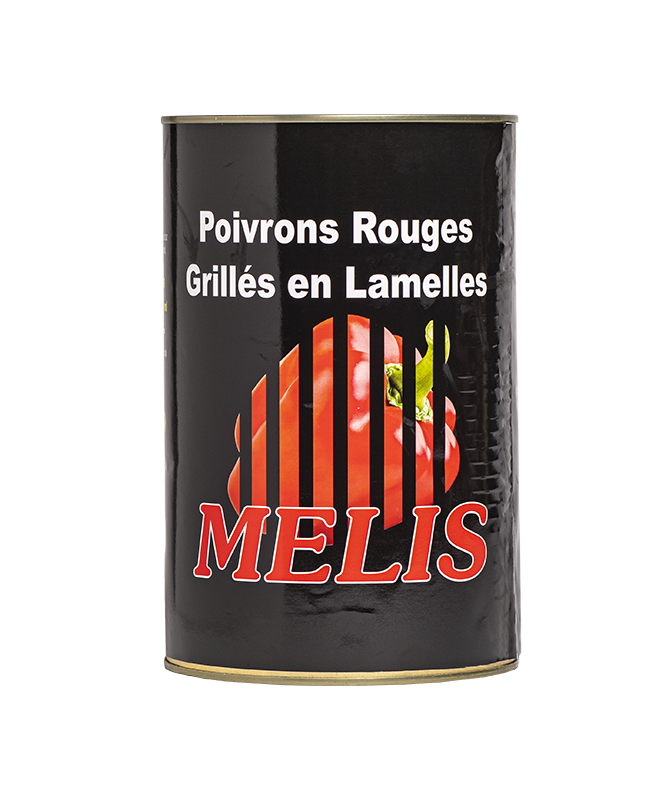 Poivrons Rouge Lamelle 5/1 4,250 kg