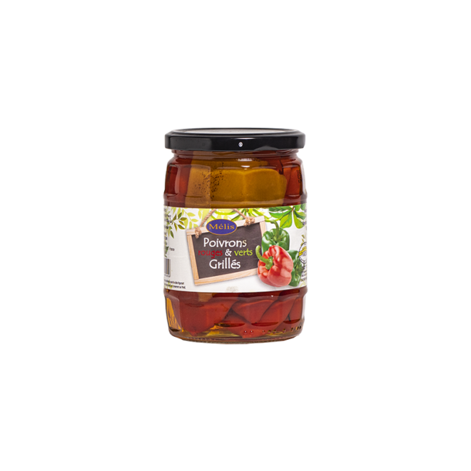 Poivrons Rouge/Vert 580 gr