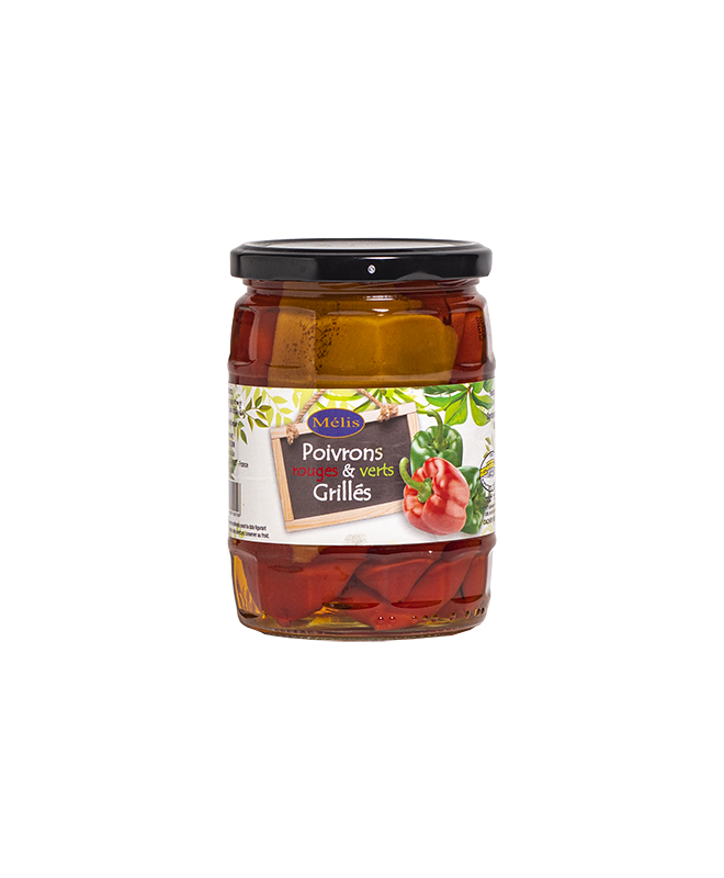 Poivrons Rouge/Vert 580 gr