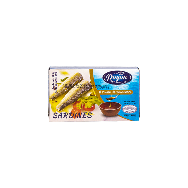 Sardine Huile 125 gr