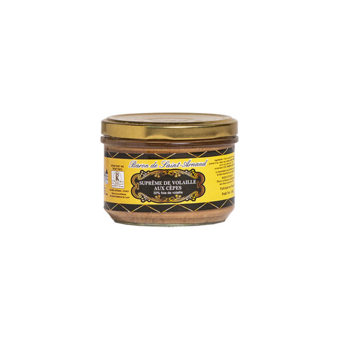 Supreme de volaille aux Cêpes 180 gr