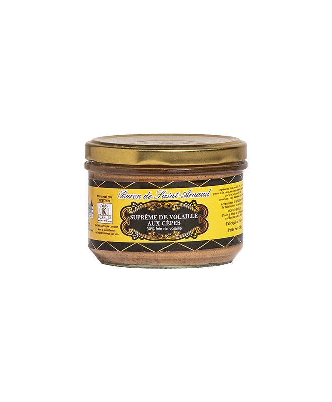 Supreme de volaille aux Cêpes 180 gr