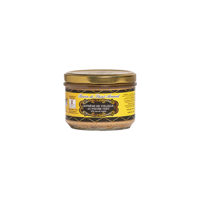 Supreme de volaille Poivre Vert 180 gr