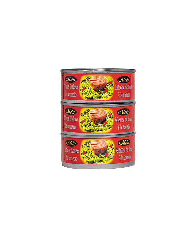 Thon 1/5 Tomate Melis x3 160 gr
