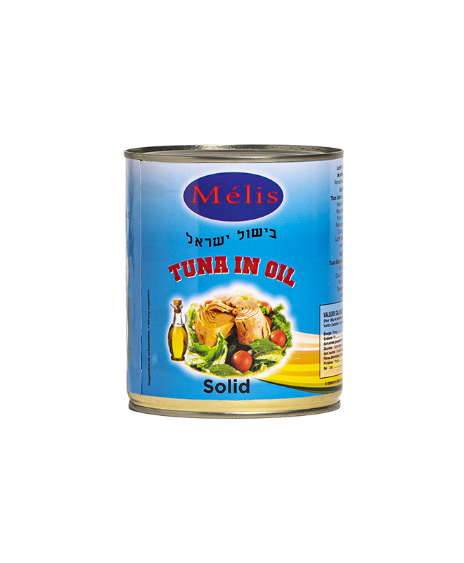 Thon 4/4 Huile Melis 480 gr