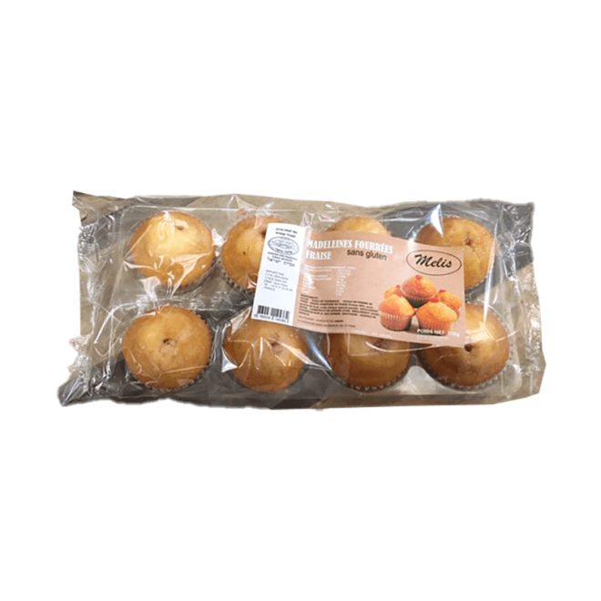 Madeleine Fourré Fraise 350 gr