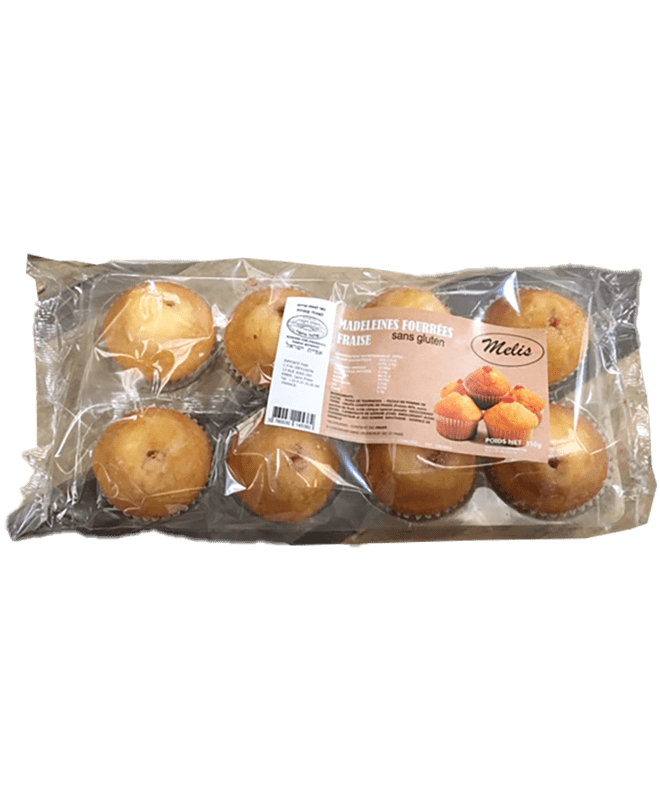 Madeleine Fourré Fraise 350 gr