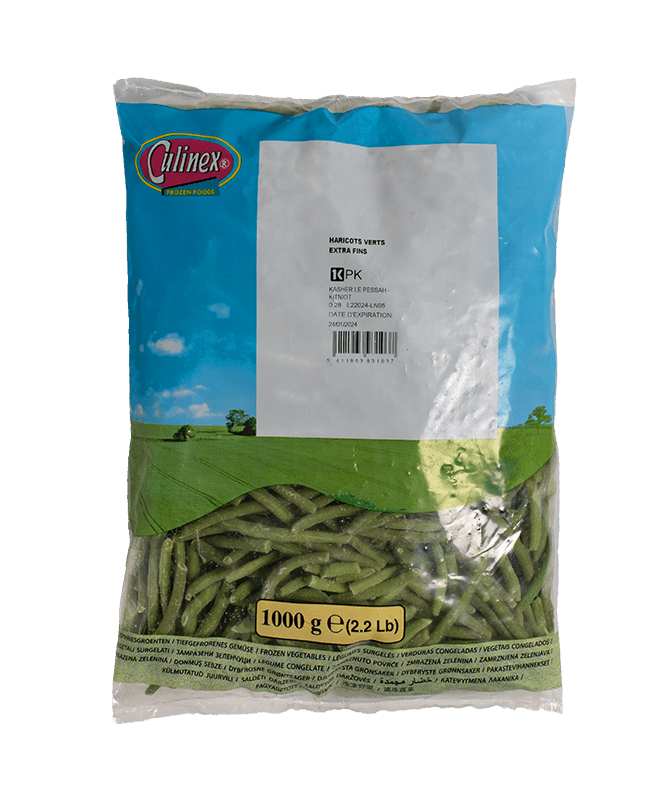 Haricots Verts Extra Fin 1 Kg - SURGELES