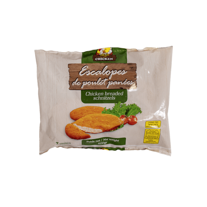 Panés-Escalopes de Poulet - Sachet de 7 unités