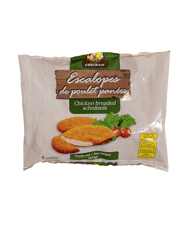 Panés-Escalopes de Poulet - Sachet de 7 unités