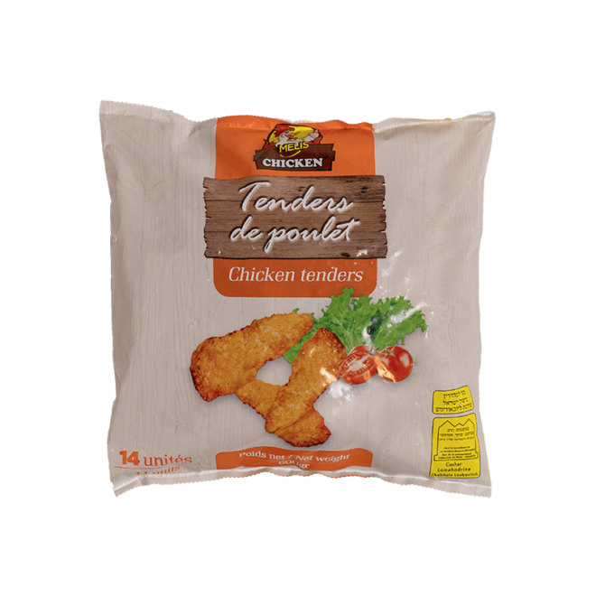 Panés-Tenders de Poulet - Sachet de 14 unités