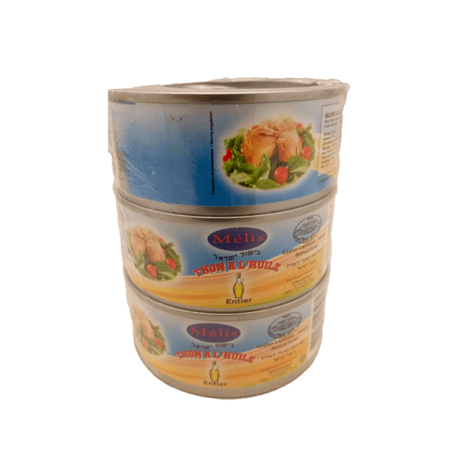Thon 1/5 Huile Melis x3 160 gr