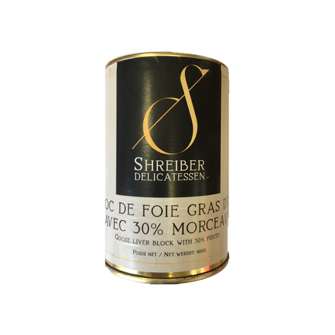 Bloc Foie Gras Shreiber Delicatessen 400 gr