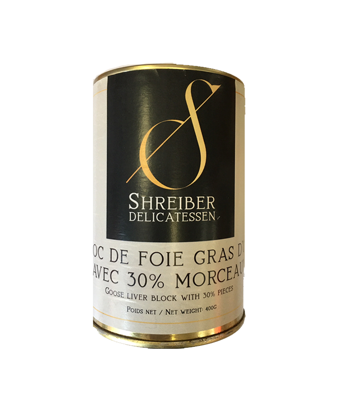 Bloc Foie Gras Shreiber Delicatessen 400 gr