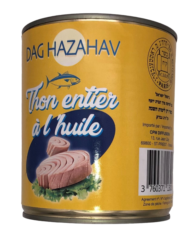 Thon 4/4 Huile Dag Hazahav 480gr