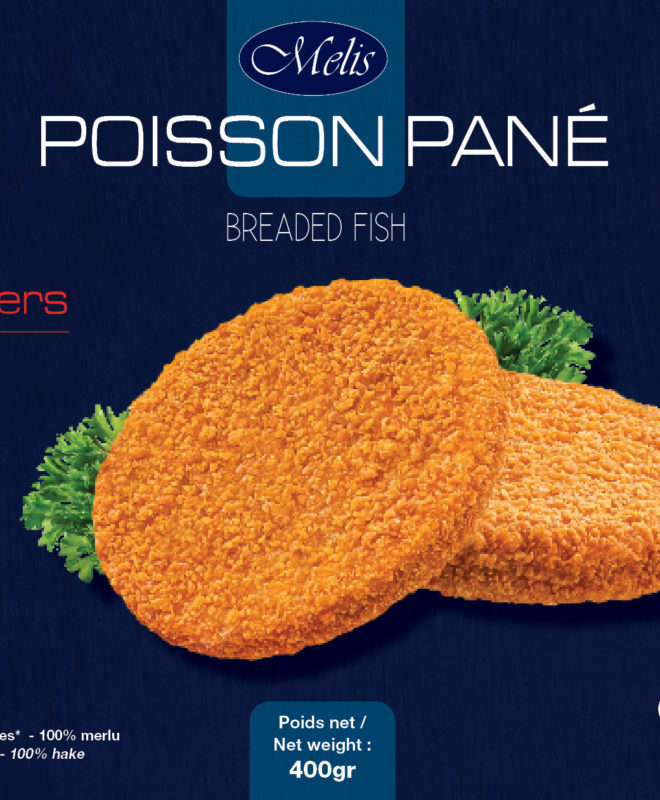 Burger de poisson pané 400g
