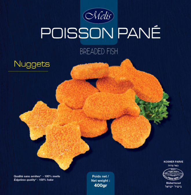 Nugget poisson pané 400g