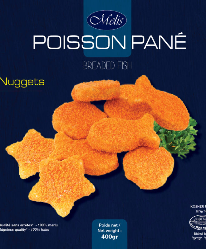 Nugget poisson pané 400g