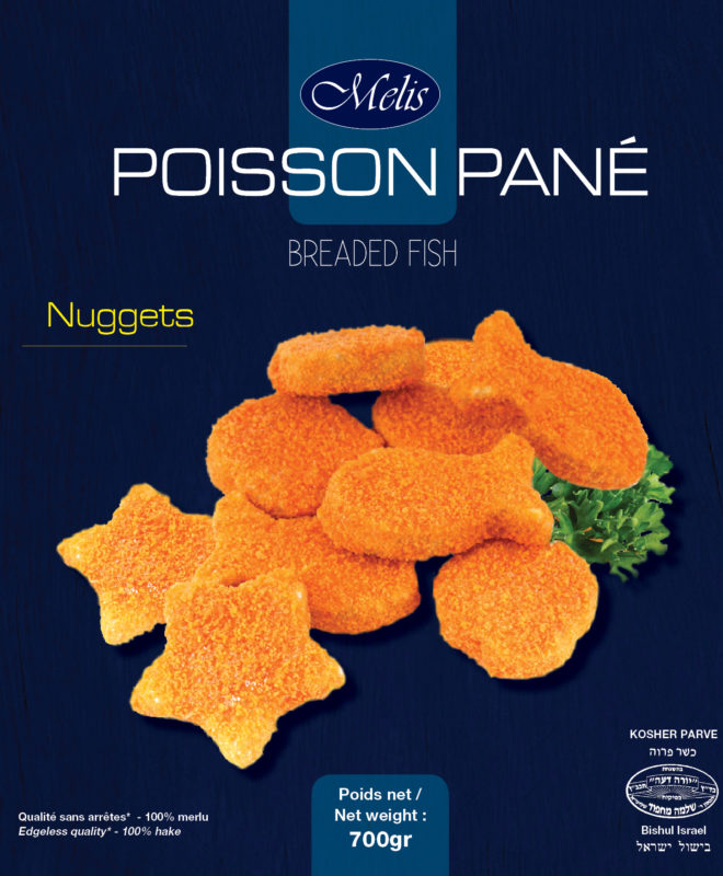 Nugget poisson pané 700g