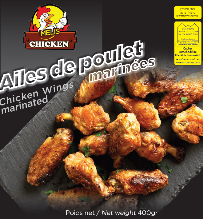 Ailes de poulet marinées