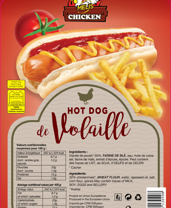 Hot Dog de volaille